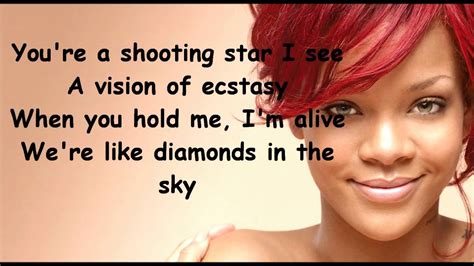 diamond rihanna lyrics
